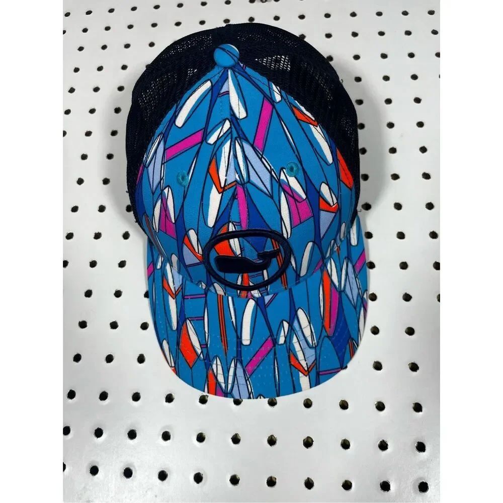 Vineyard Vines Montauk Surfboard Trucker Hat adjustable